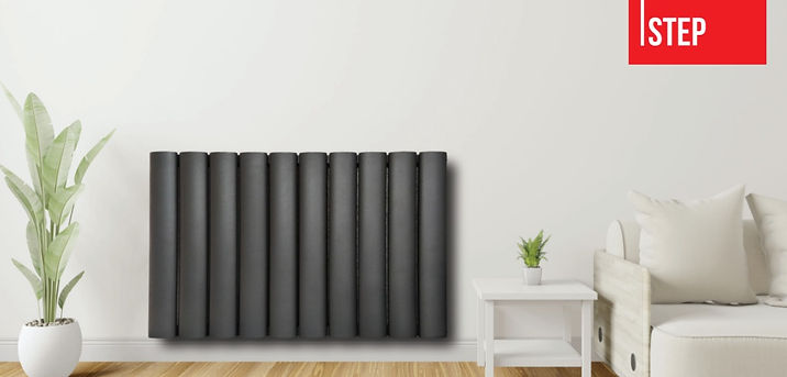 Step Yatay Alüminyum Radyatörler antrasit
