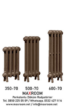 Perkolonlu 350/70 döküm radyatör