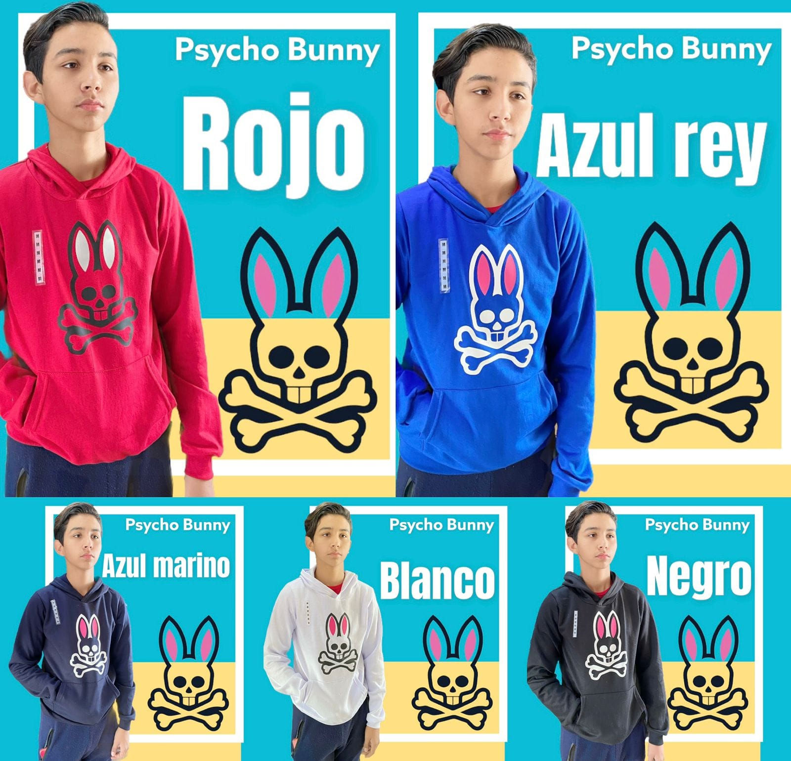 SUDADERA PSYCHO BUNNY