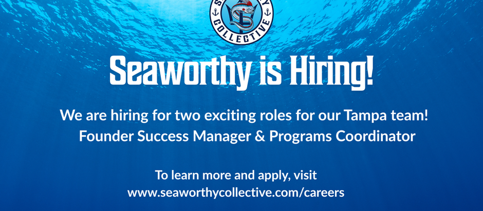 Seaworthy is Hiring: Programs Coordinator