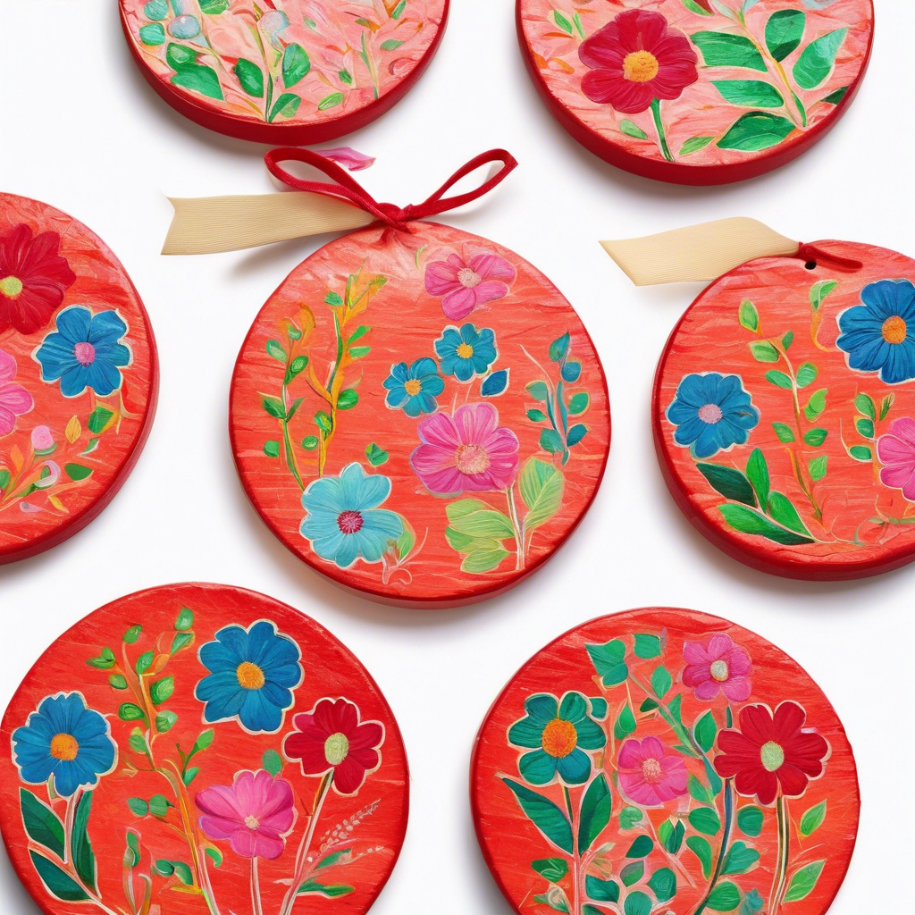 Kashmiri Papier Mache Coasters