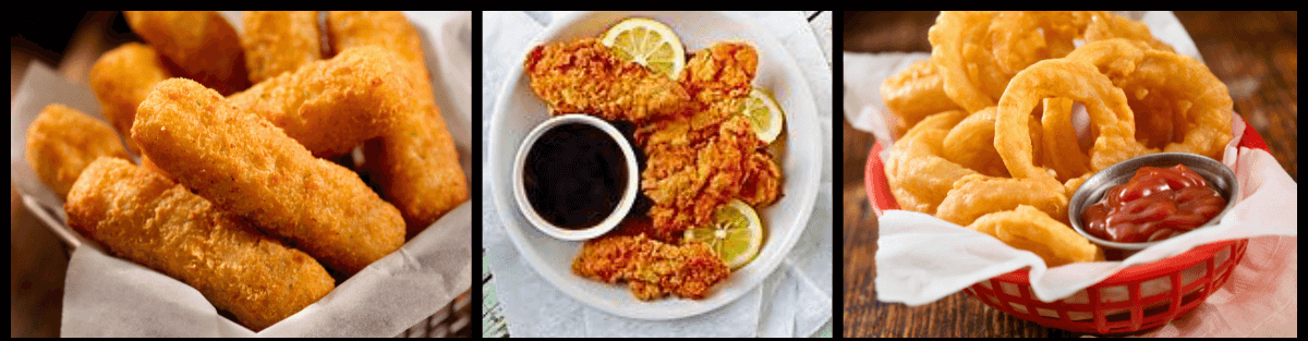 Arranged Food and Objects