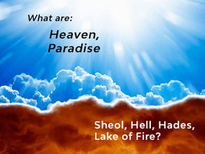 “Hell is Real and Eternity is a long time.” - Author and Writer Ronald Nelson