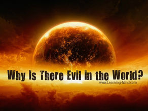 “Why is there so much Evil in the World” - Author Ronald Nelson