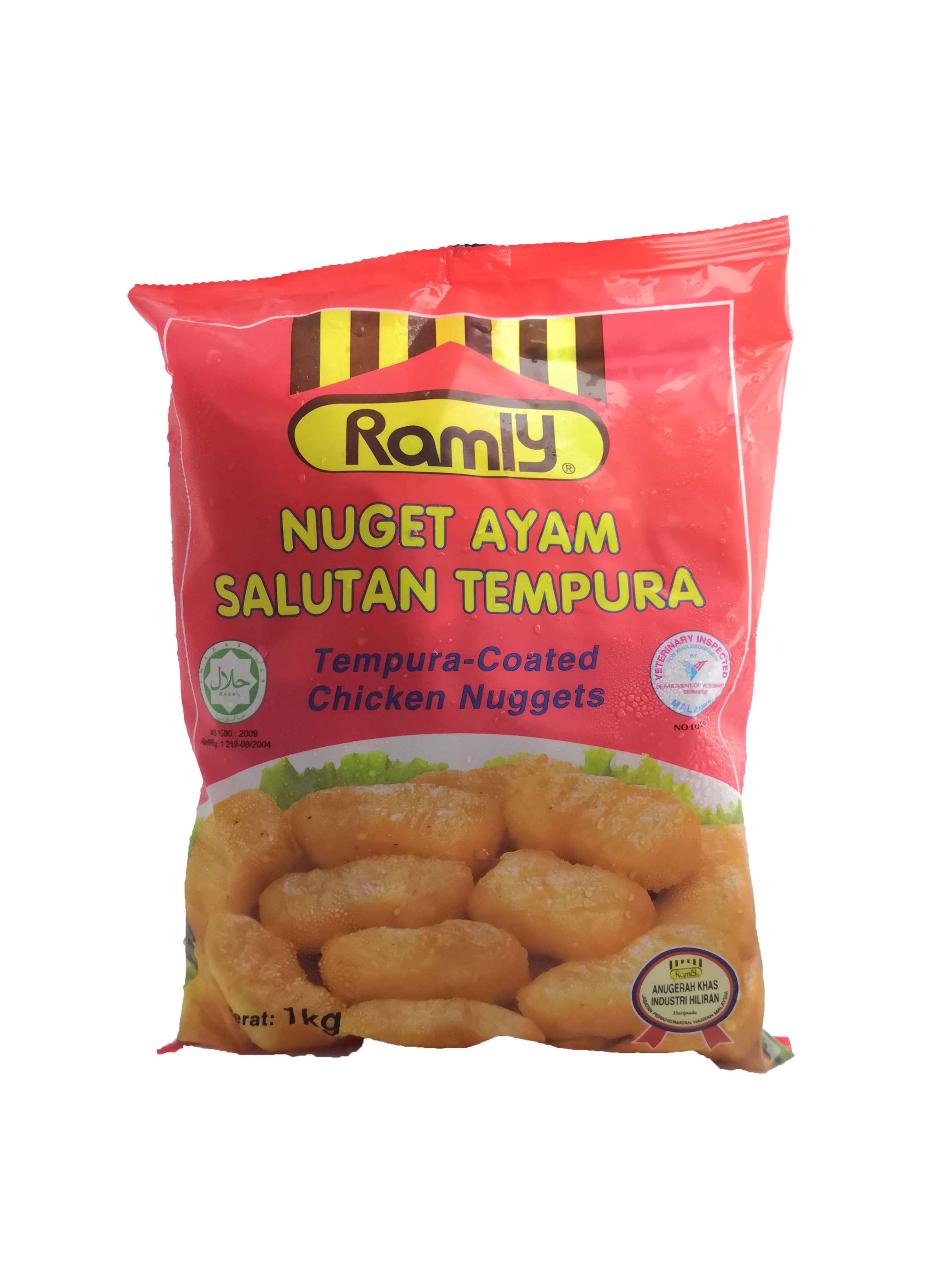 Ramly Tempura Coated Chicken Nuggets 1000G