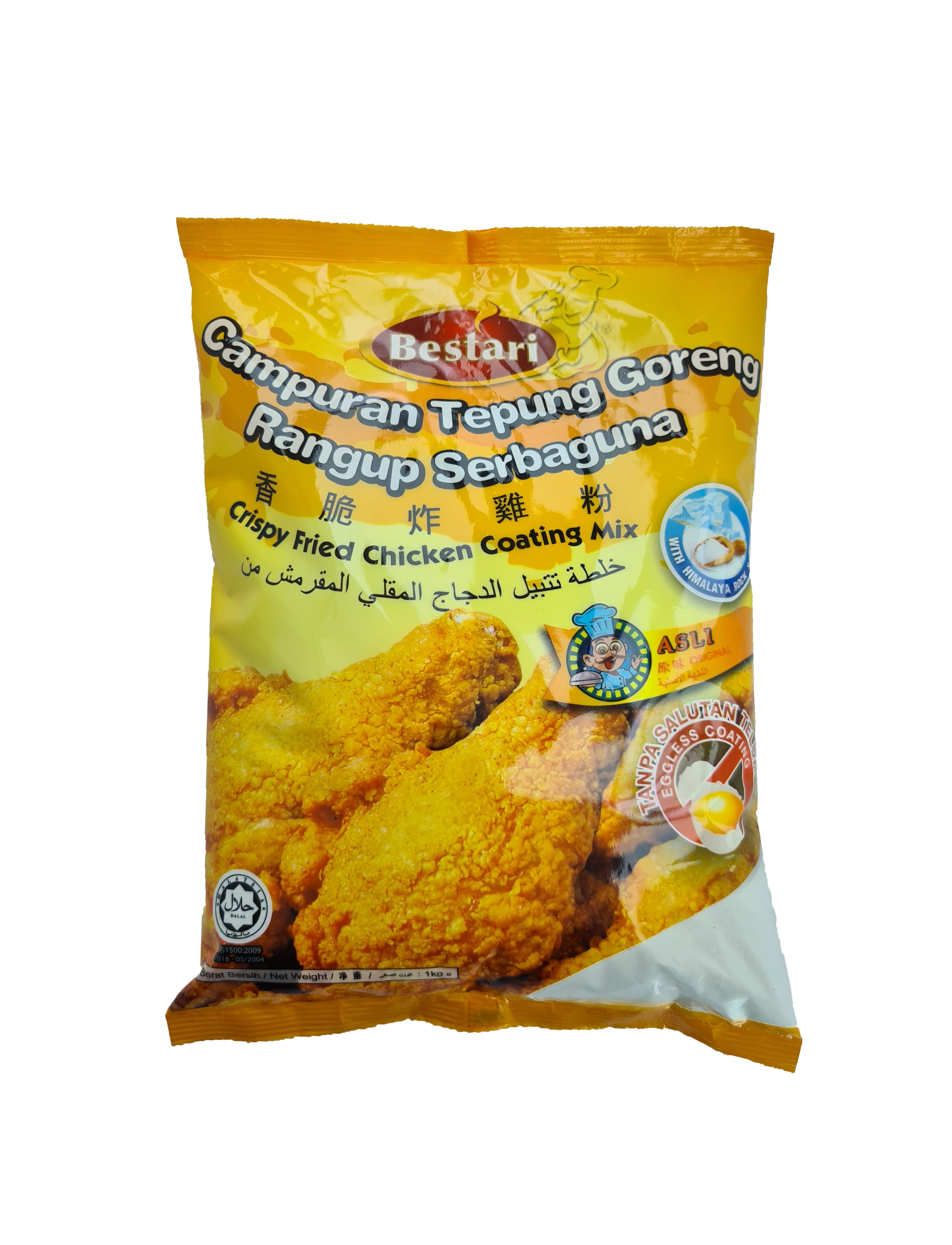 Bestari Crispy fried Chicken Coating Mix (Original) 1KG