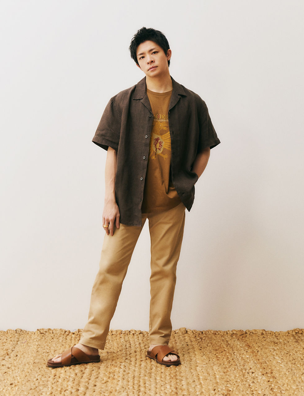 Number_i 岸優太_バナナ・リパブリック最新ヴィジュアル2