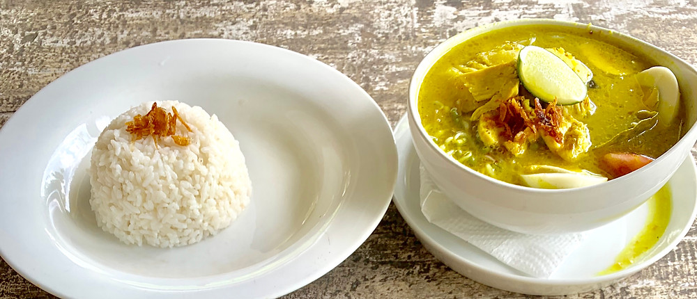 Pic of Soto Ayam (Spicy Chicken Soup)