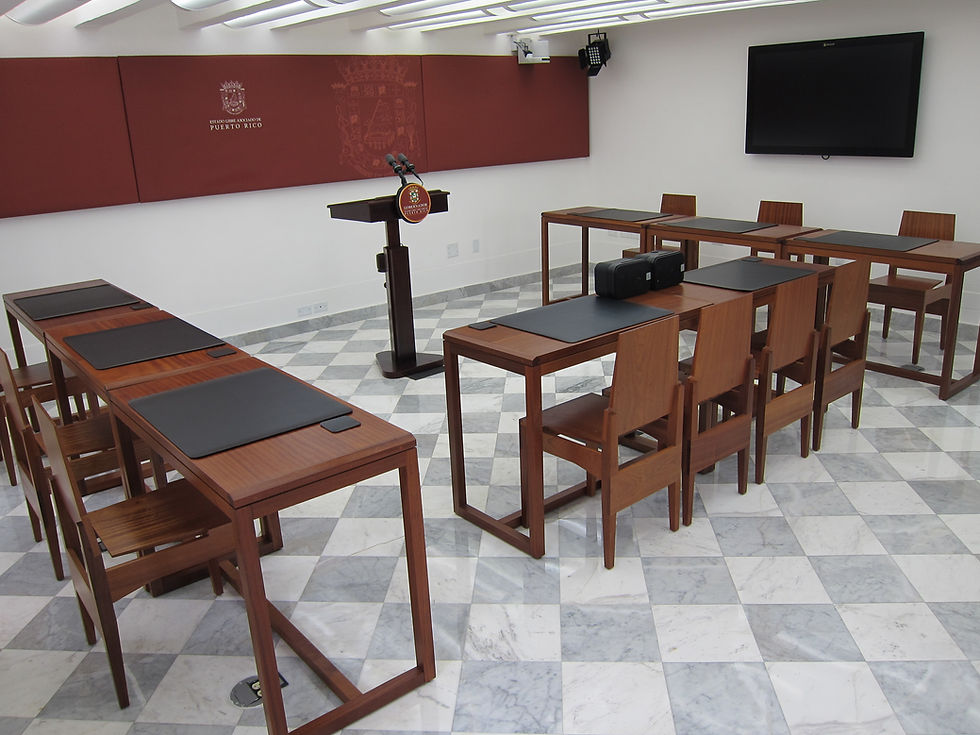 Sala de Prensa en Fortaleza