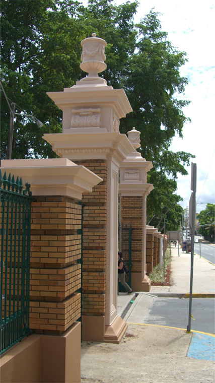 Main Gate Columns