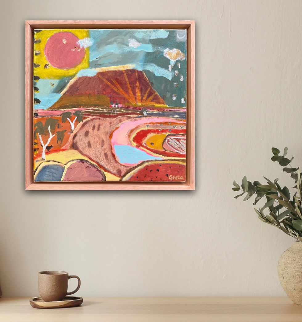 Thumbnail: opals and red ochre 