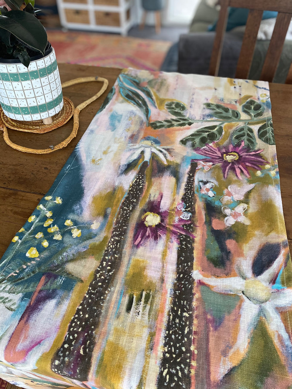 Thumbnail: 'gathering seeds' table runner