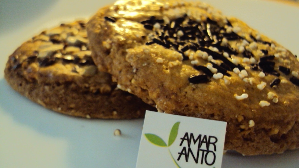 Miniatura: Galletas chispas/amaranto