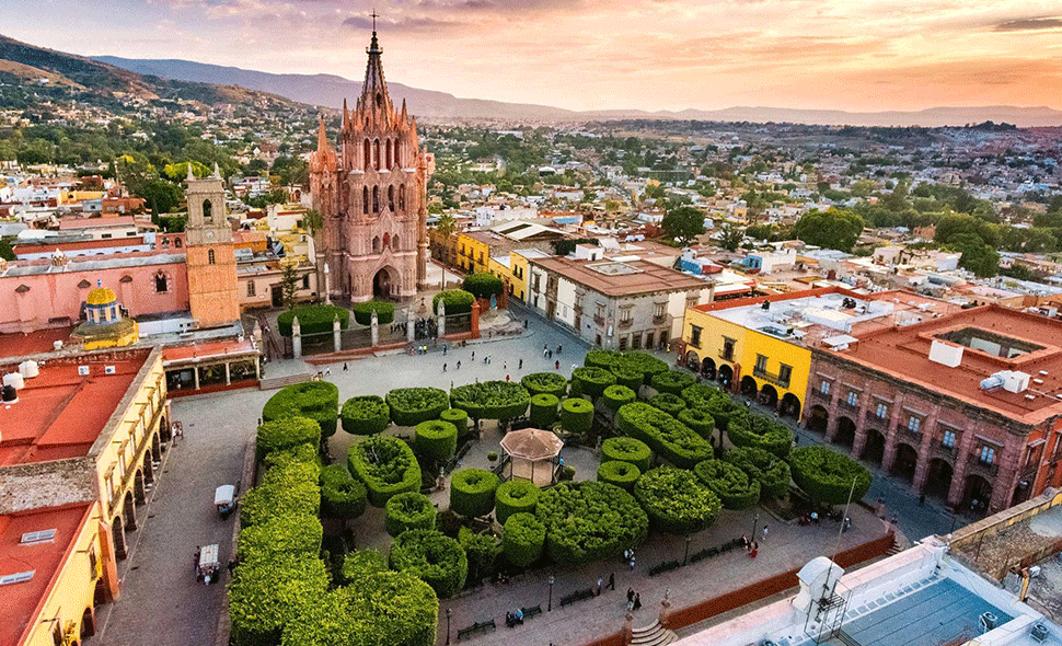 Déjate sorprender por San Miguel de Allende en Diciembre