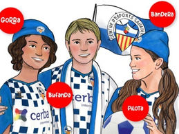 El CE Sabadell, protagonista de la 6a gimcana infantil pels aparadors