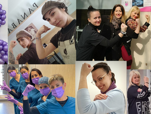 Les dones darrere dels taulells de Ca n’Oriac