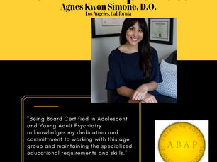 Meet Agnes K. Simone, DO, one of our newest 2022 Diplomates!