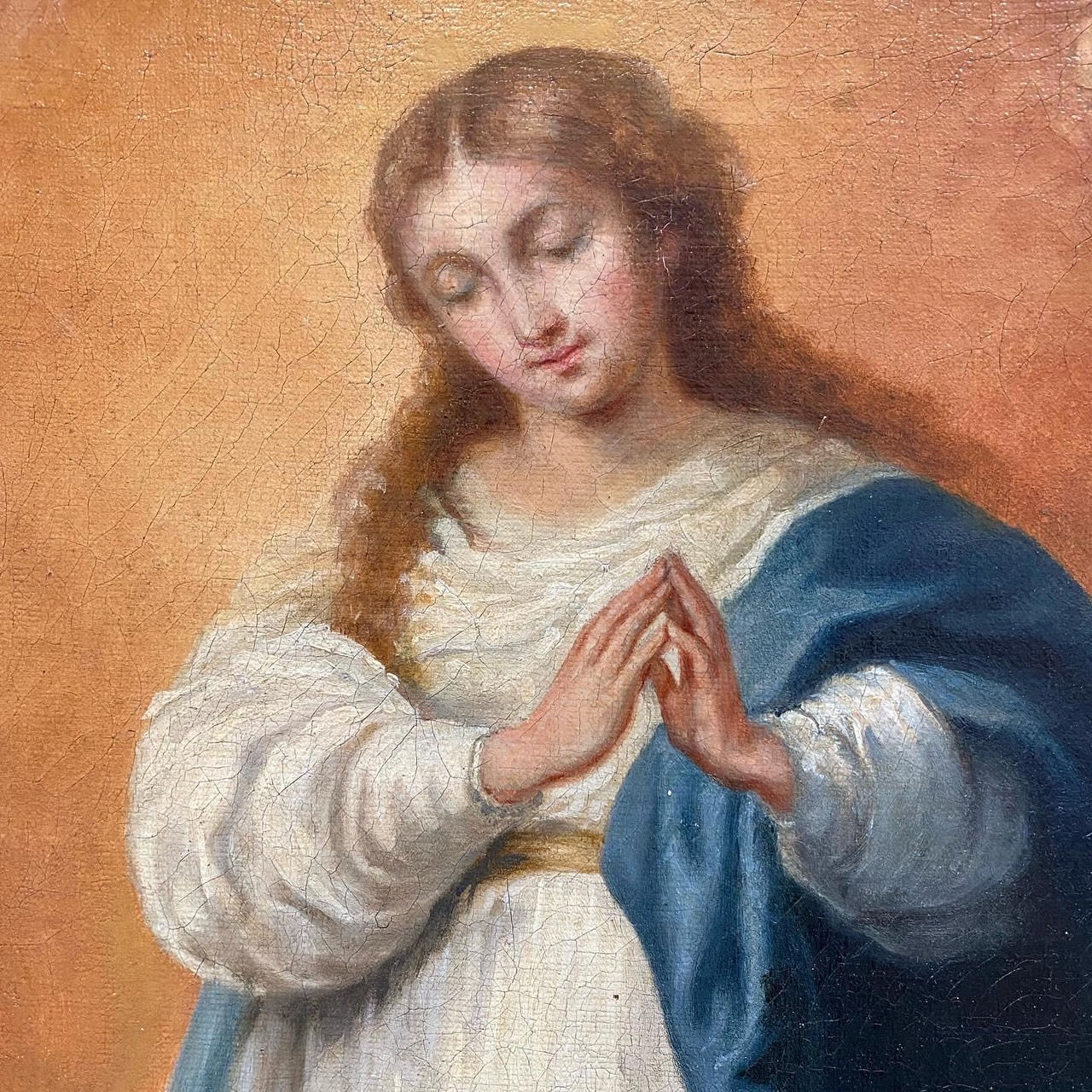 An oil on canvas painting