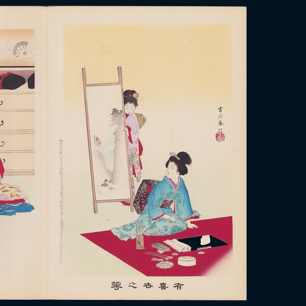 Thumbnail: 宮川春汀 Miyagawa Shuntei