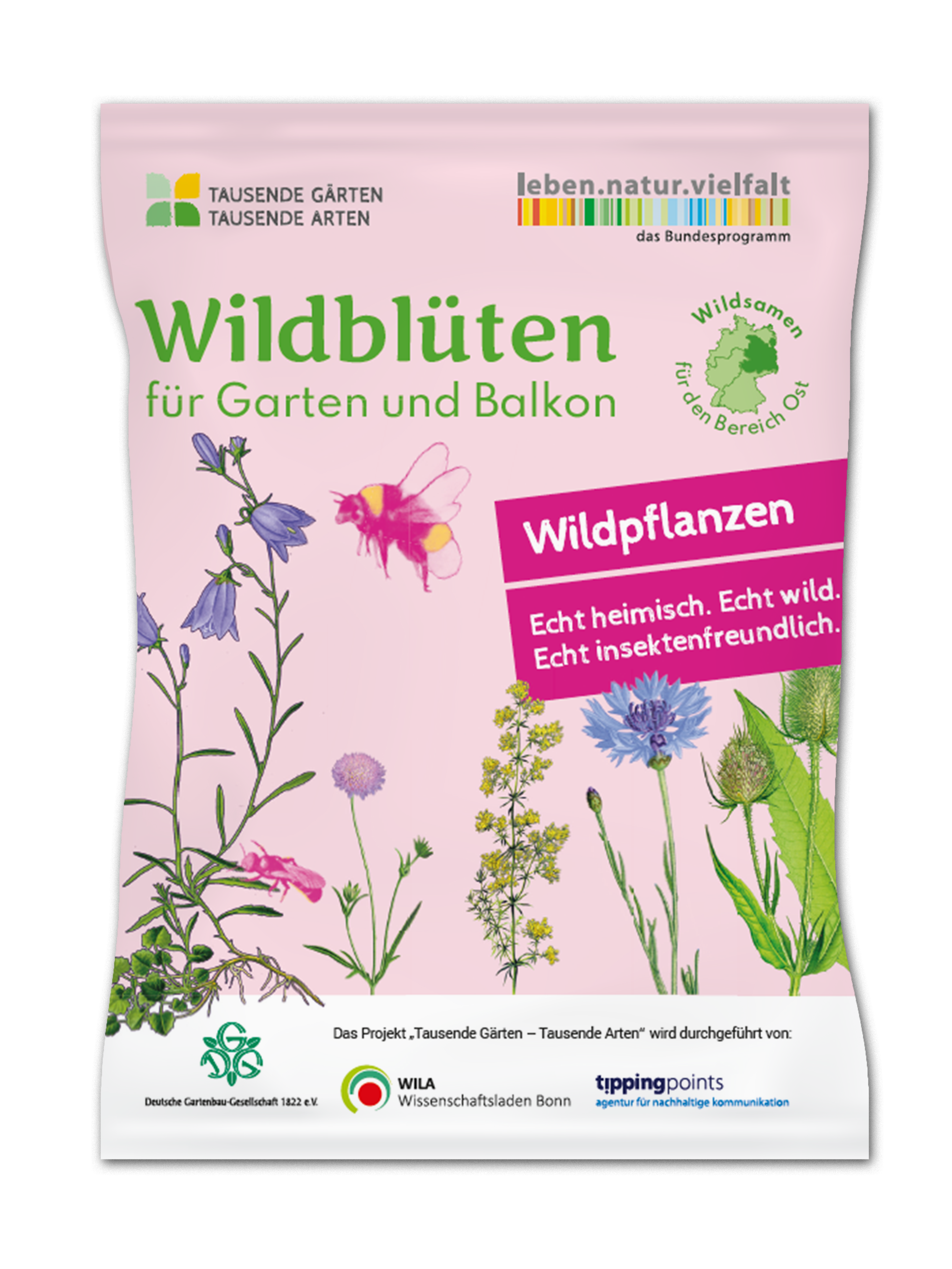 Saatgut: Wildblüten für Garten und Balkon