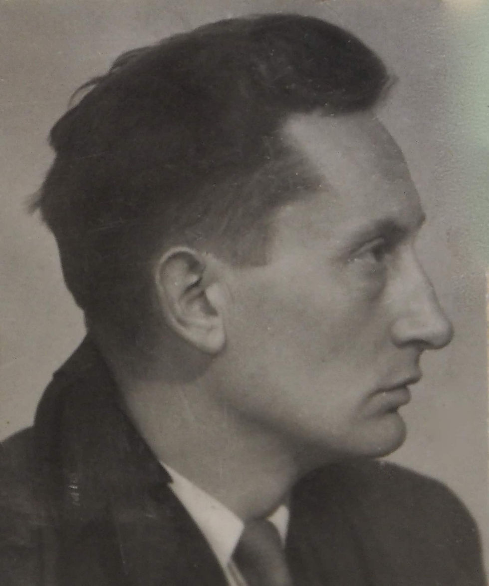 Wilfred Botté sur sa carte d'identité des Forces françaises libres en 1946