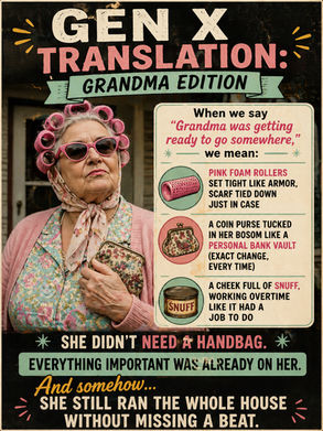 Gen X Translation: Grandma Edition