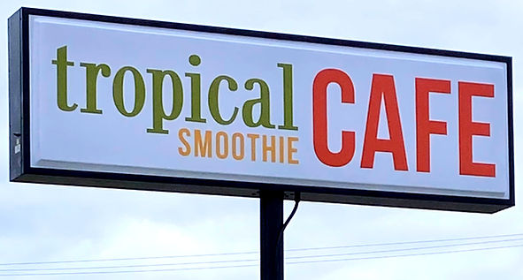 Double face Cabinet Sign