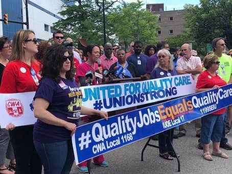 Unions demanding new contract with Kaleida Health