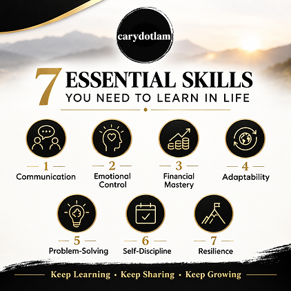Essential Life Skills You Need To Learn