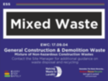 ESS-WS05 - Mixed Waste (General Construction)