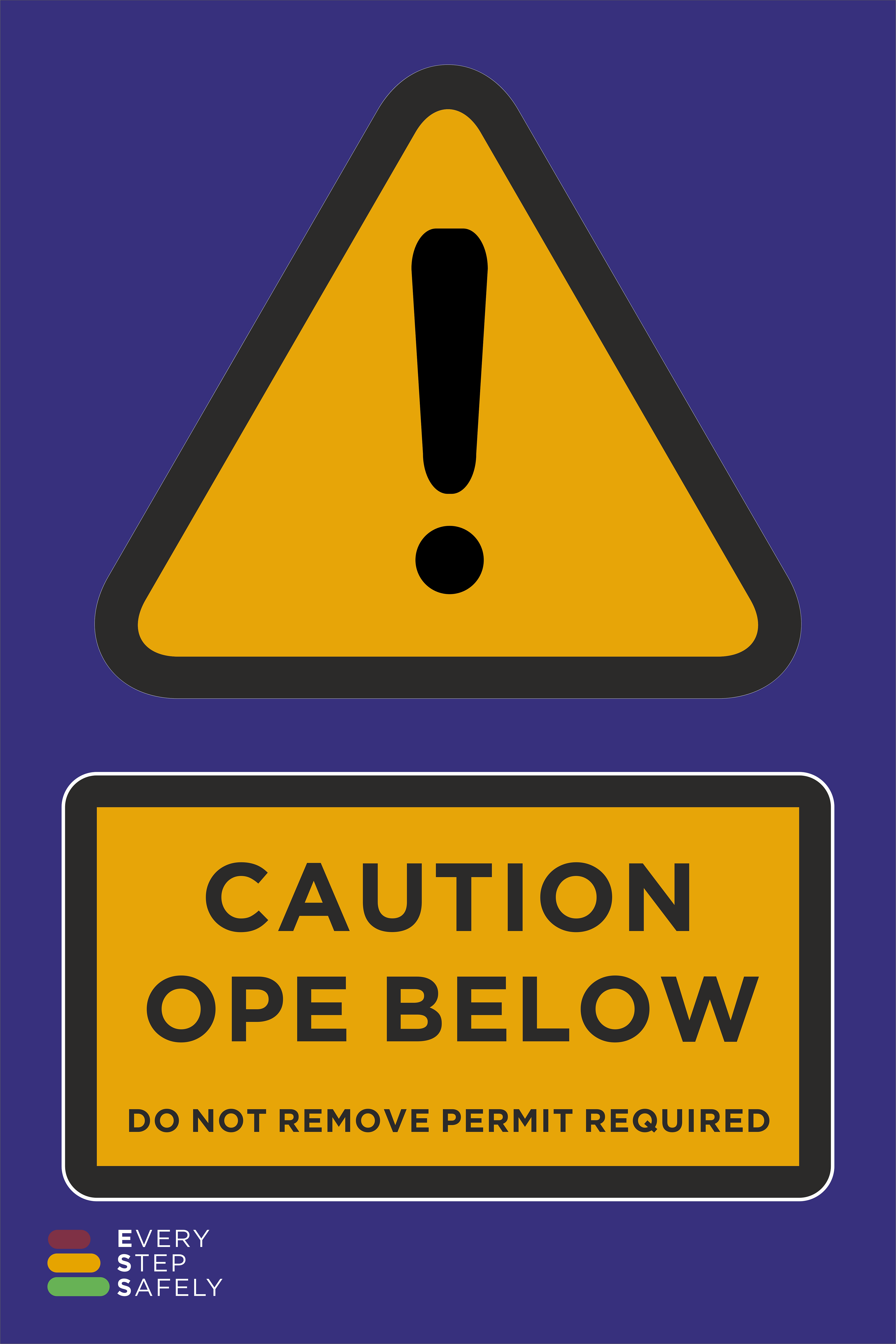 ESS-WA29 - Caution OPE Below