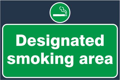 S048 - DESIGNATED SMOKING AREA
