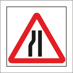RS04 - Road Narrows Left