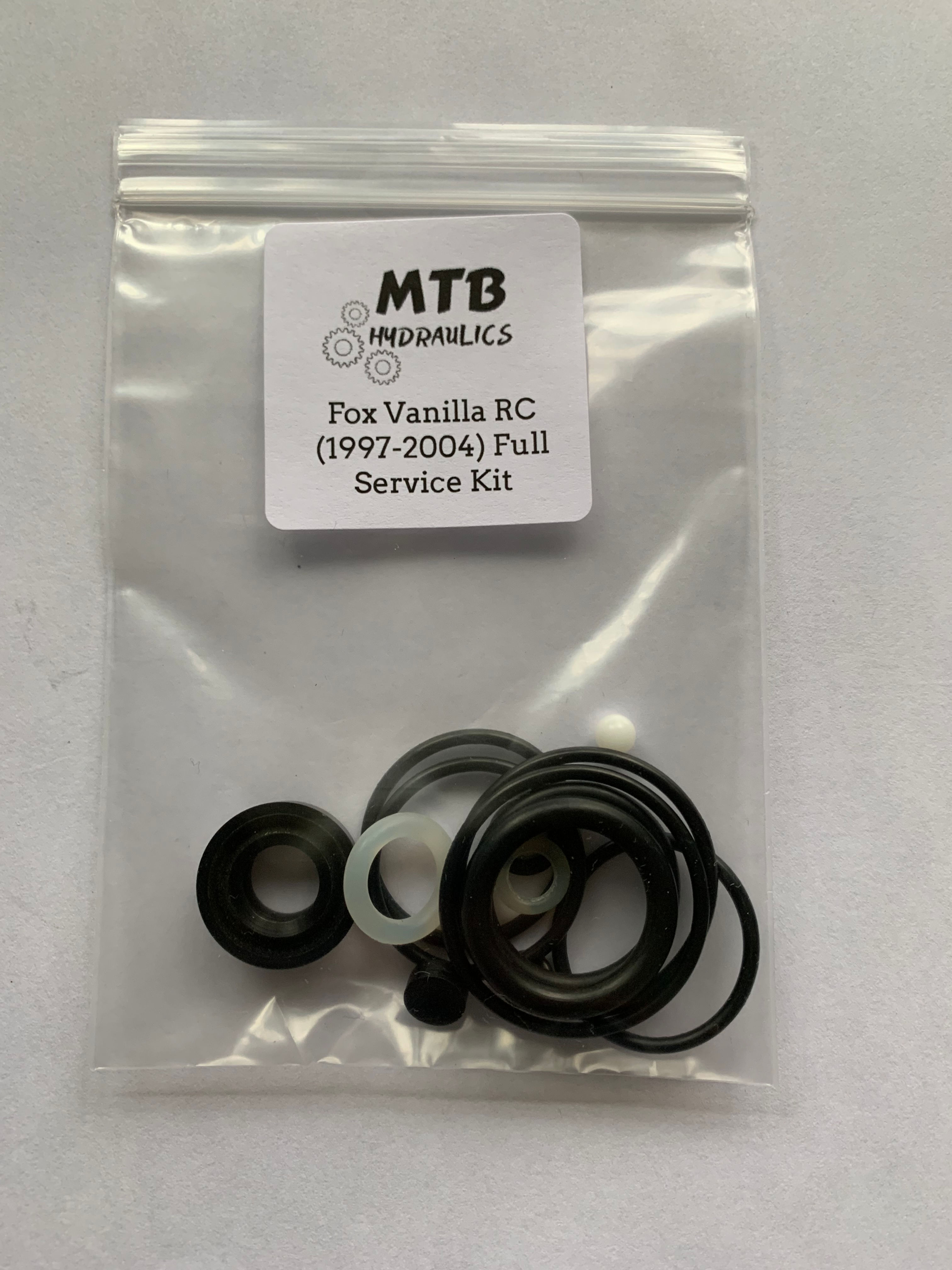 Fox Vanilla RC (1997-2004) Rear Shock Service Seal Kit