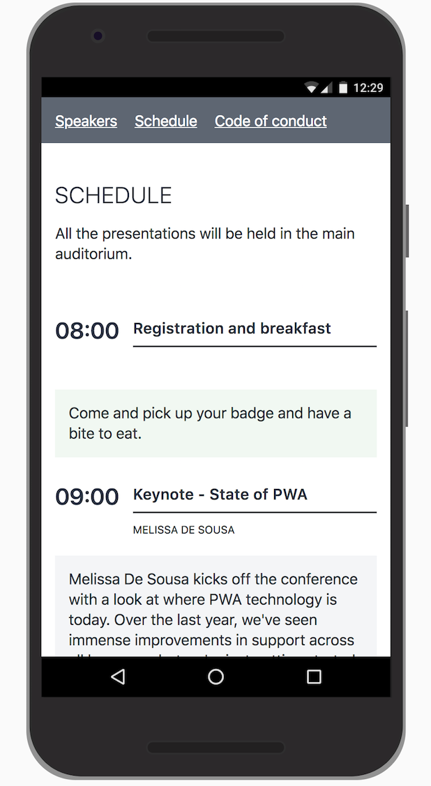 Converting a website into a PWA
