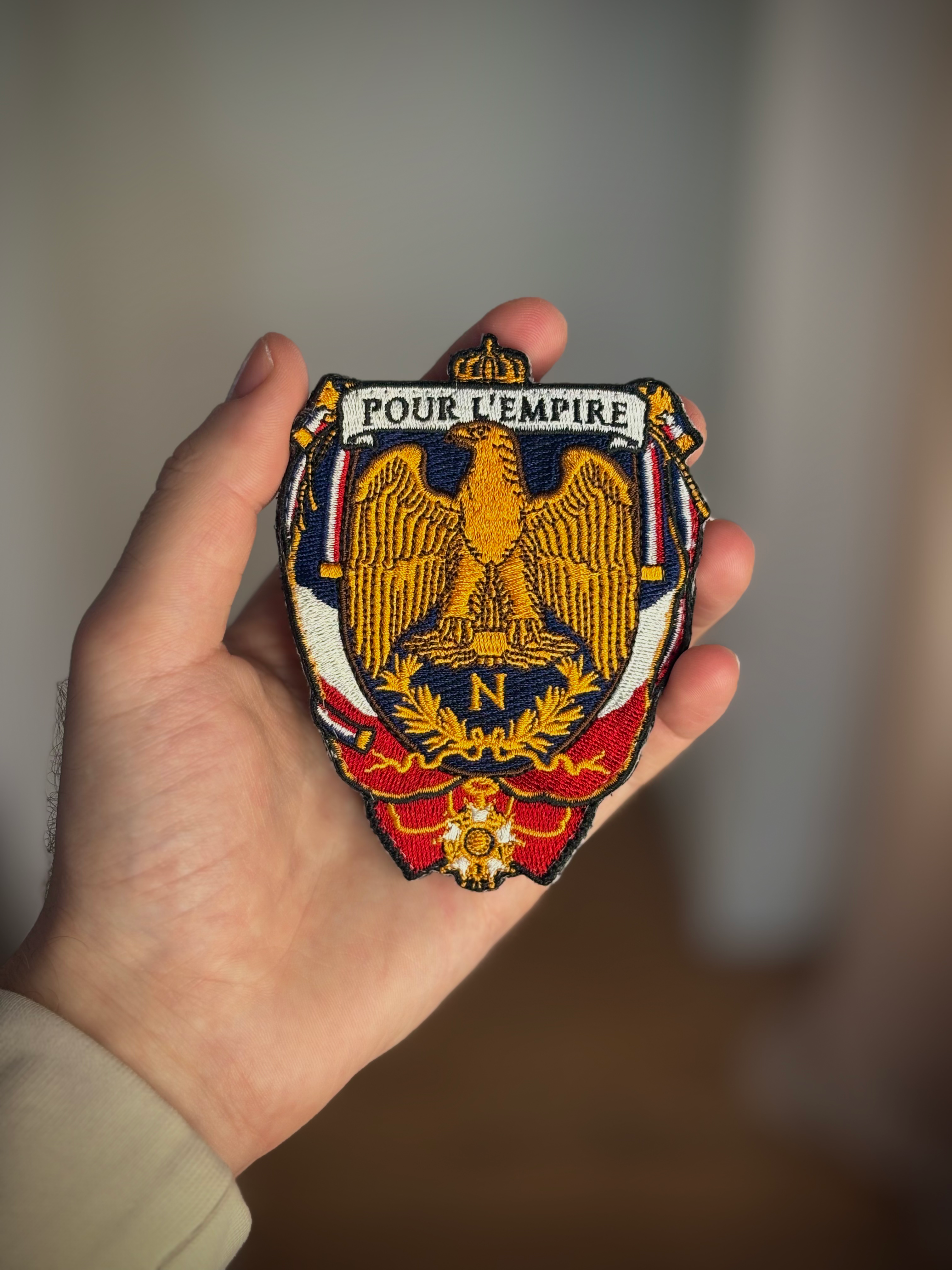 ÉCUSSON BRODÉ IMPÉRIAL 