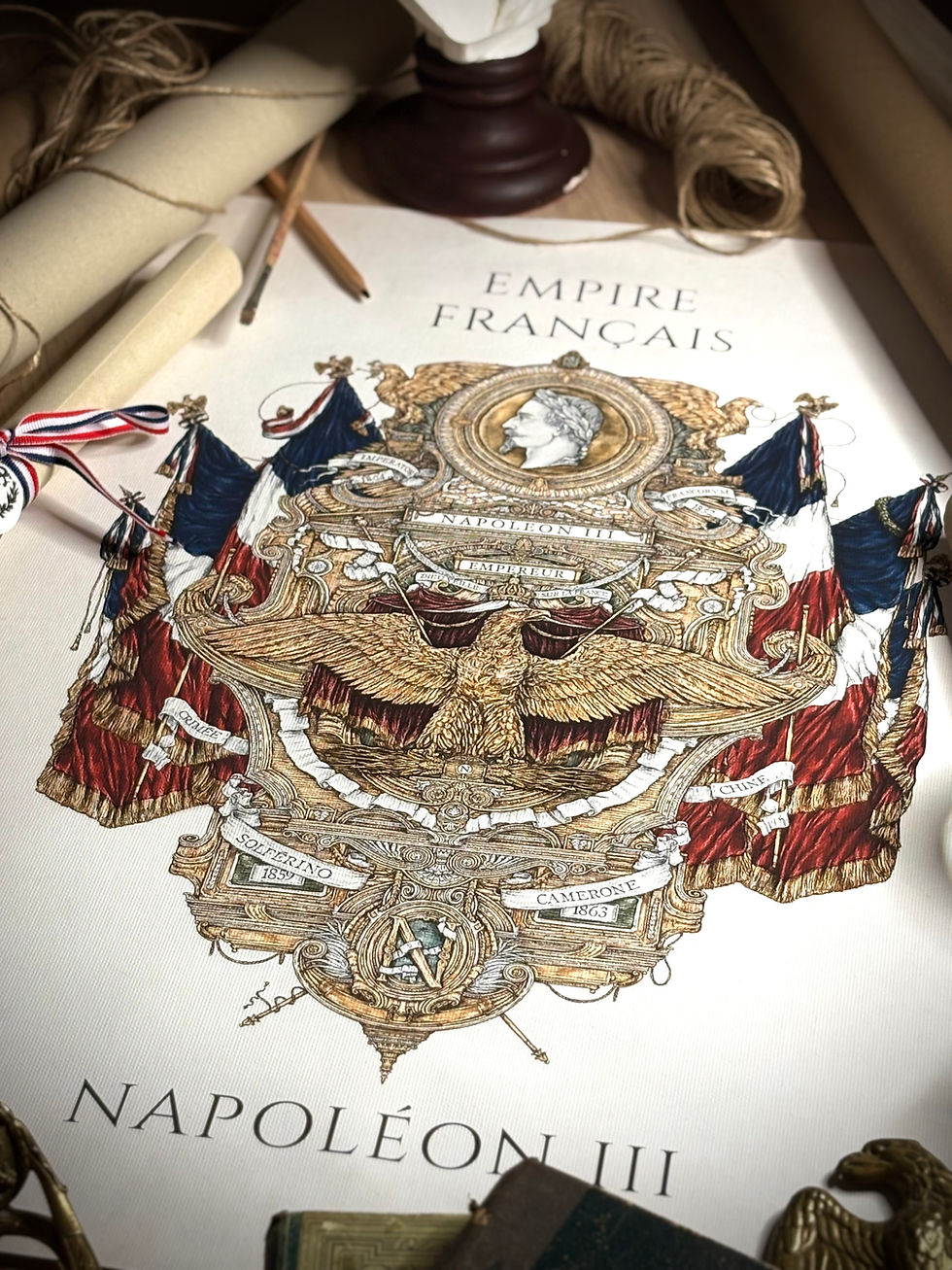 Miniature : GRANDE TOILE NAPOLÉON III