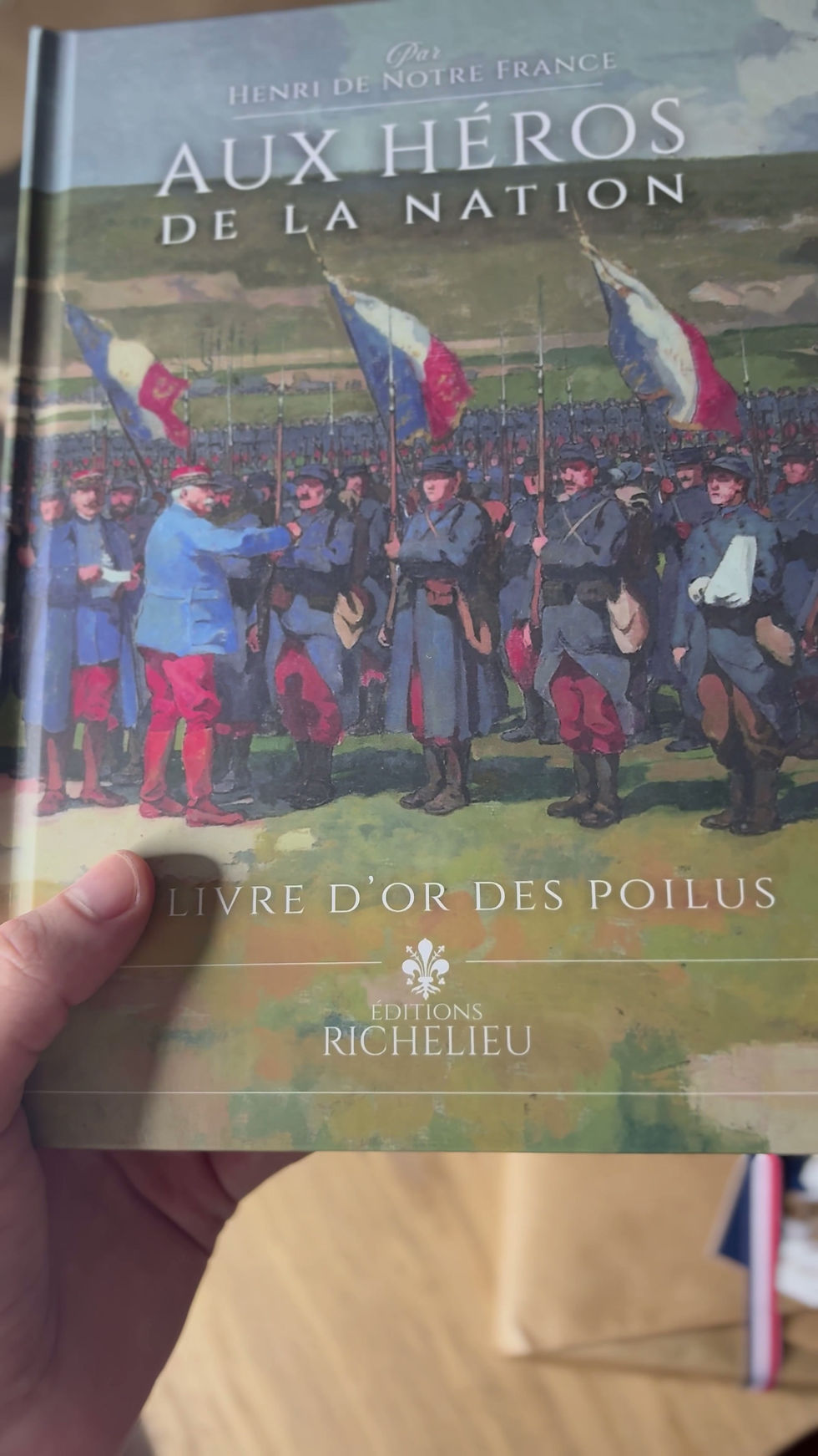 Miniature : AUX HÉROS DE LA NATION - LIVRE D'OR DES POILUS