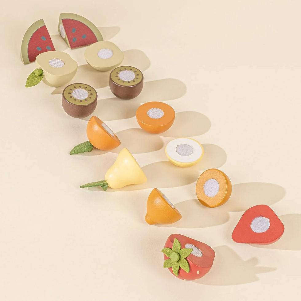 Thumbnail: Wooden Fruits Playset