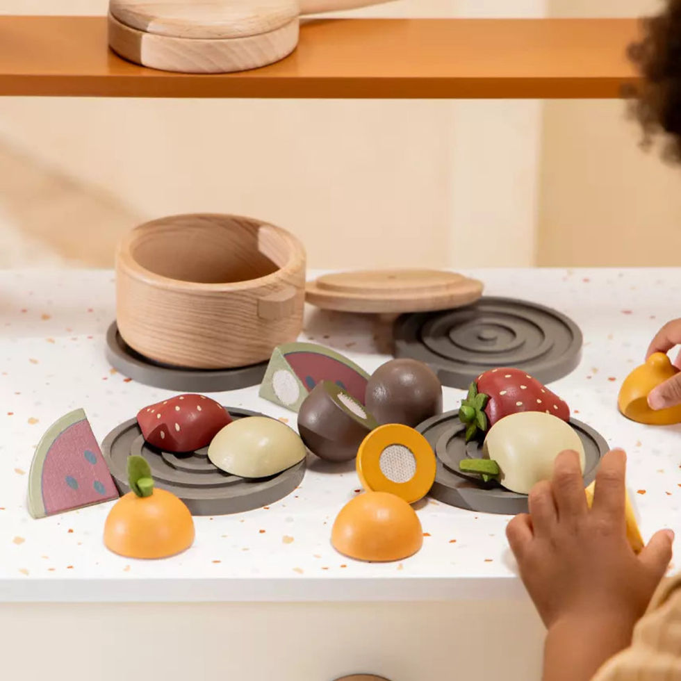 Thumbnail: Wooden Fruits Playset