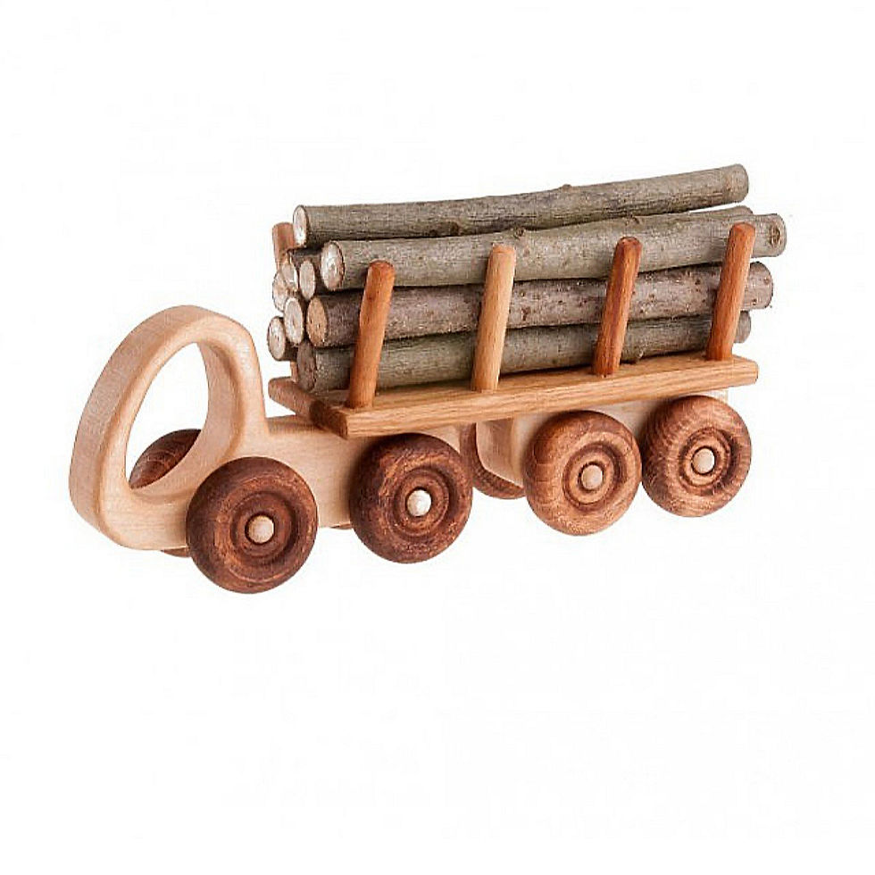 Thumbnail: Wooden Log Truck 