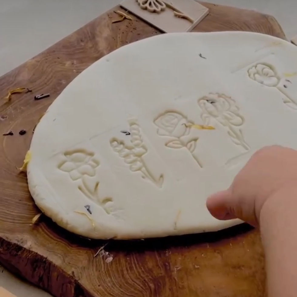 Thumbnail: Flower Eco Stamp Set 