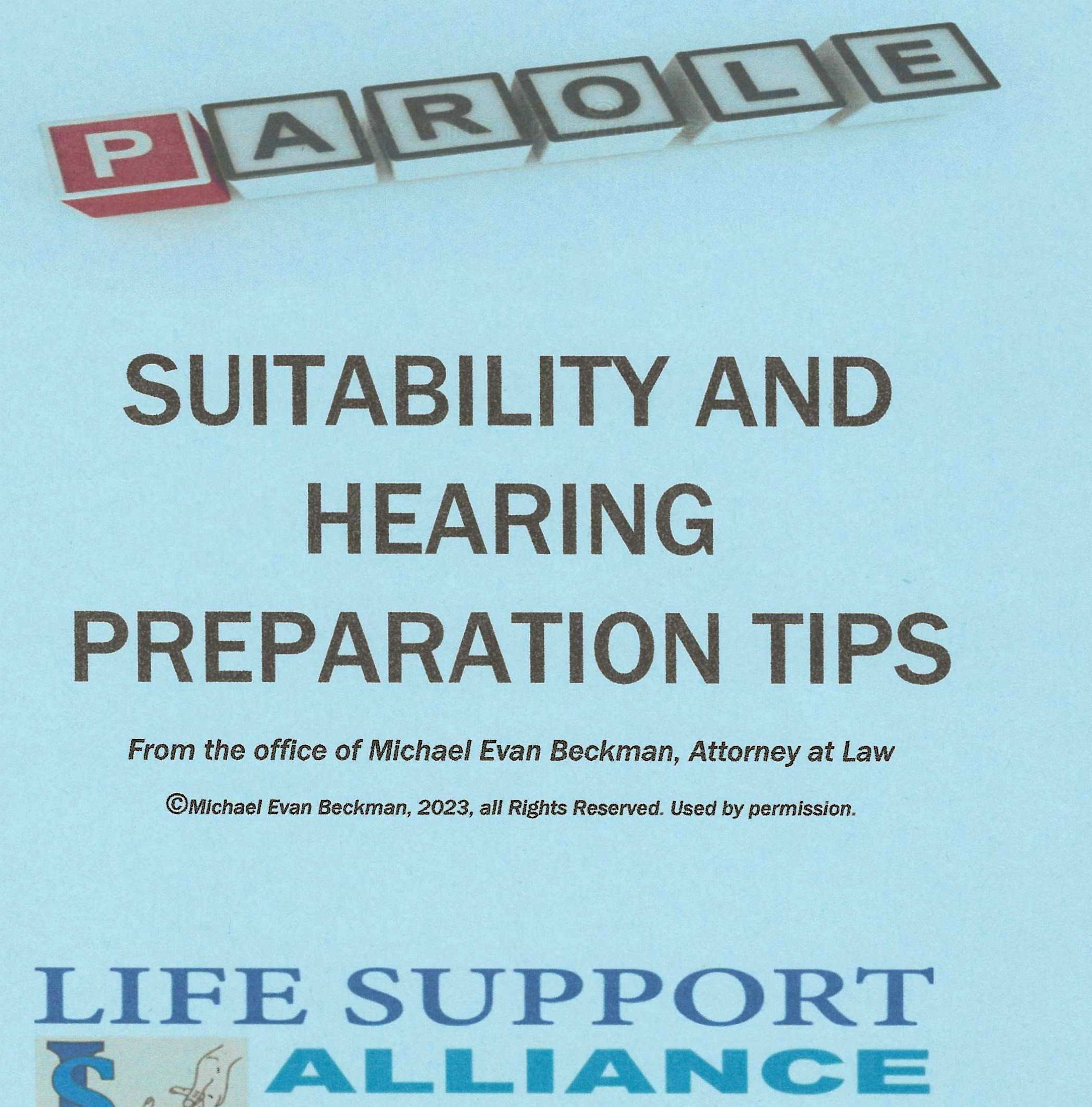 Beckman Suitability Tips