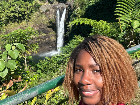 rainbow falls, hawaii, travel, new beginning