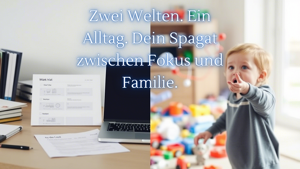 Homeoffice mit Kind bedeutet: ständige Balance zwischen Ansprüchen und Bedürfnissen – und du mittendrin. Es darf herausfordernd sein. Und trotzdem gut.