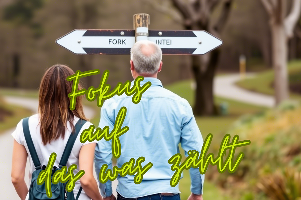 Nicht alles ist gleich wichtig. Du entscheidest, was zählt.