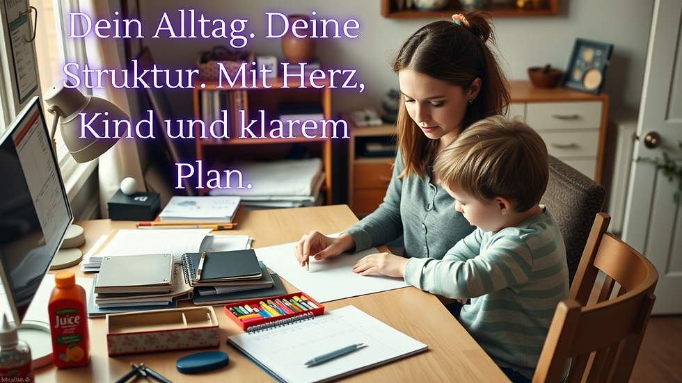 Struktur ist keine Einschränkung – sie ist dein liebevolles Gerüst für mehr Leichtigkeit im Familienalltag.