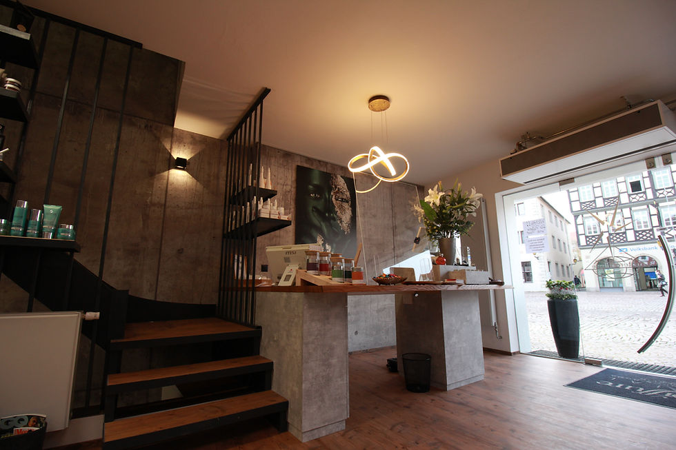 Der neu gestaltete Salon