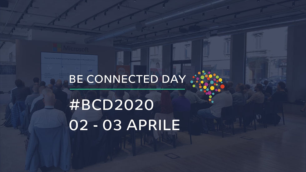 BeConnected day Live Event 2020