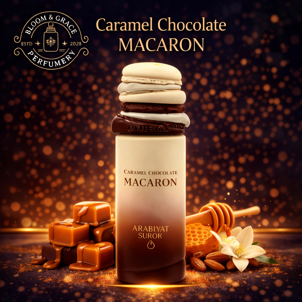 Caramel Chocolate Macaron